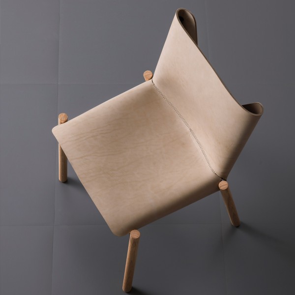 Kristalia 1085 Edition Designstuhl Leder