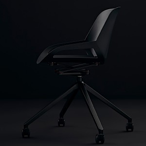 Vorschau: Aeris Numo Fußkreuz mit Rollen - Beispielbild  Vorschau: Aeris Numo Fußkreuz mit Rollen - Beispielbild