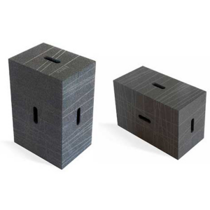 WP Office Xbrick Sitzwürfel Bürohocker multifunktionaler Baustein anthrazit WP Office Xbrick Sitzwürfel Bürohocker multifunktionaler Baustein anthrazit