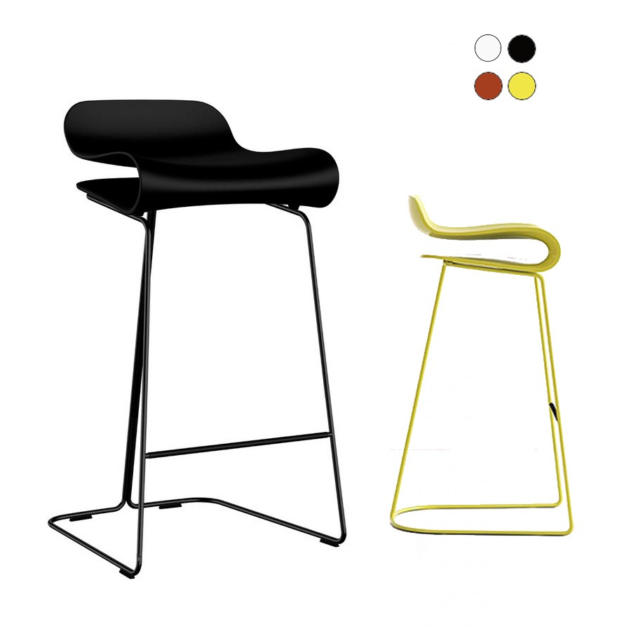 Kristalia BCN Barhocker mit Kufengestell 3 Größen KR10130