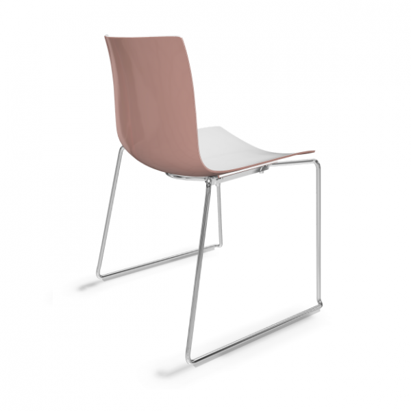 arper catifa 46 0278 zweifarbig altrosa