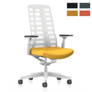 Interstuhl PUREis3 (PU21C, PU213) Bürostuhl weiß mit Netzrücken Comfort - Express Modell Interstuhl PUREis3 (PU21C, PU213) Bürostuhl weiß mit Netzrücken Comfort - Express Modell