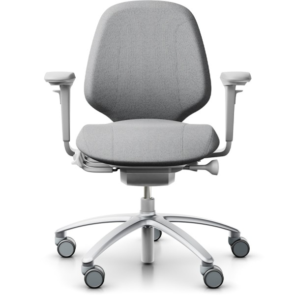 RH Mereo 200 Silver Grey Bürostuhl Bezug Capture 4102 hellgrau
