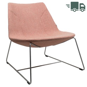 Profim Chic Lounge Sessel | Bezug Synergy LDS74 | Kufengestell Profim Chic Lounge Sessel | Bezug Synergy LDS74 | Kufengestell
