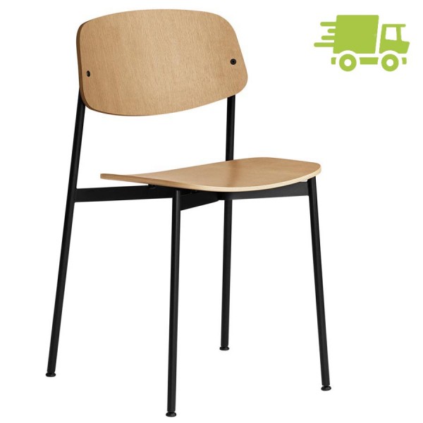 Today Chair - Eiche natur - Gestell schwarz