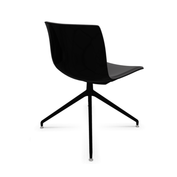 Arper Catifa 53 Farbe schwarz 409 Gestell schwarz