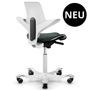 HAG CAPISCO PULS 8020 White Edition mit Stoff Select dunkelgrün HAG CAPISCO PULS 8020 White Edition mit Stoff Select dunkelgrün