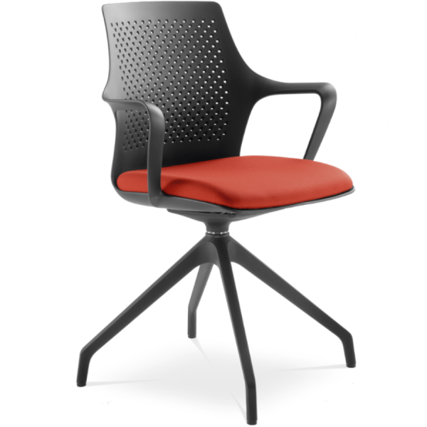 Tara Konferenzstuhl 105, F90-BL schwarz