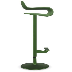 Vorschau: Kristalia BCN Barhocker höhenverstellbar Gestell grasgrün lackiert Vorschau: Kristalia BCN Barhocker höhenverstellbar Gestell grasgrün lackiert
