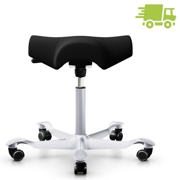 HAG Capisco 8105 Hocker Sattelhocker schwarz silber
