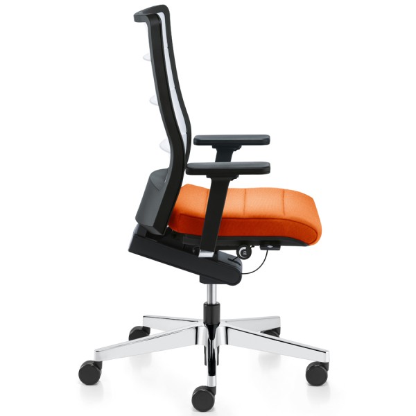 Interstuhl AirPad (3C42) - T-Armlehnen orange