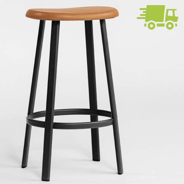 MILLION Copenhagen Anno Stool Barhocker - Leder sand