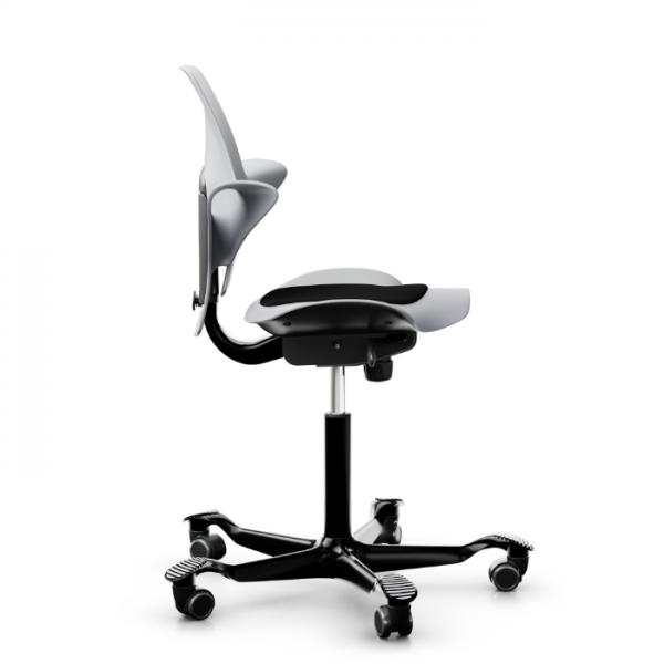 HAG Capisco Puls 8010 grau mit Gestell schwarz