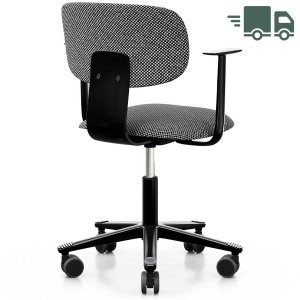 HAG Tion 2160 Bürostuhl schwarz - Sitz u. Rücken gepolstert Stoff Sisu 165 HAG Tion 2160 Bürostuhl schwarz - Sitz u. Rücken gepolstert Stoff Sisu 165