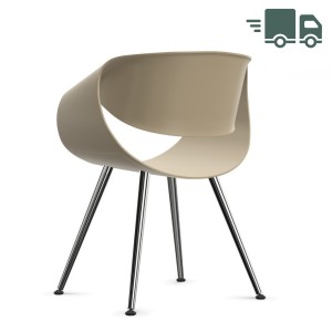 Züco LITTLE PERILLO PT042 beige mit Vierfußgestell - Rückansicht Züco LITTLE PERILLO PT042 beige mit Vierfußgestell - Rückansicht