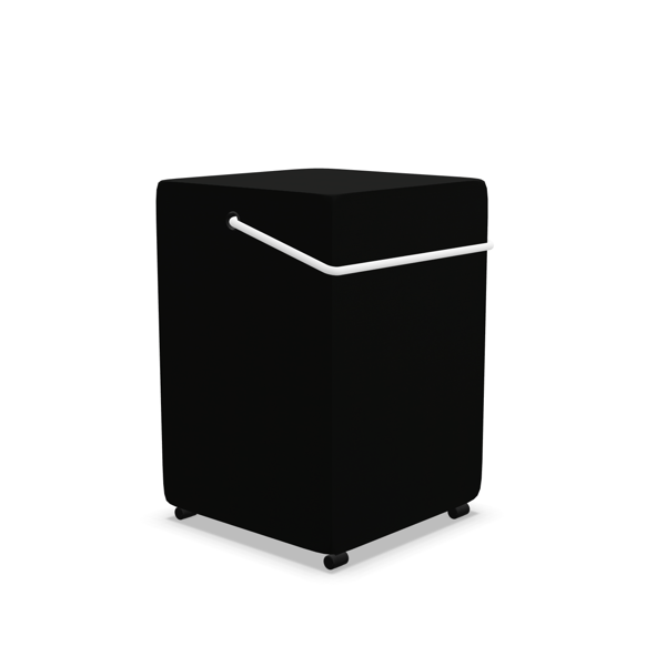 Bejot Cube H Schwarz mit weißem Bügel