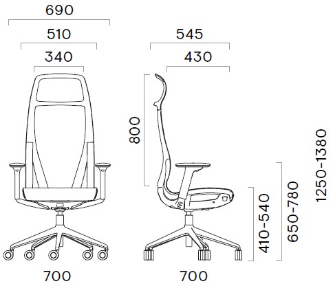narbutas-D-Chair-Abmessungen-verstellbare-AL