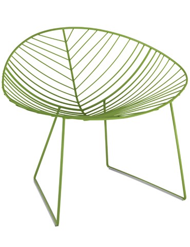 Arper Leaf 1803 Loungesessel grün