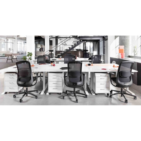 HAG SoFi Mesh am Arbeitsplatz - Beispiel