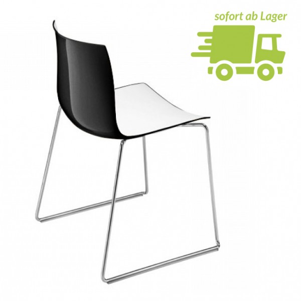 Arper Catifa 0278 schwarz weiss