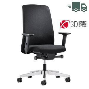 Interstuhl Ergonomic (003) Bürostuhl Polsterrücken mit Flextech Interstuhl Ergonomic (003) Bürostuhl Polsterrücken mit Flextech