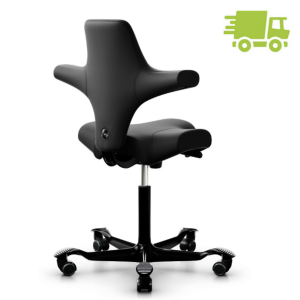 HAG CAPISCO 8106 Lederbezug schwarz Sattelsitz - schnell geliefert HAG CAPISCO 8106 Lederbezug schwarz Sattelsitz - schnell geliefert