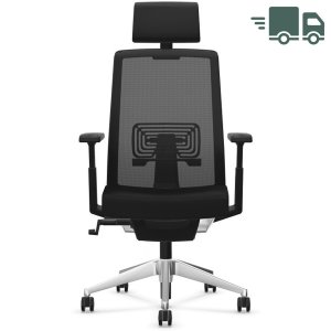 HAWORTH Very (Comfort 62) schwarz mit Netzrücken und Kopfstütze - schnell geliefert HAWORTH Very (Comfort 62) schwarz mit Netzrücken und Kopfstütze - schnell geliefert