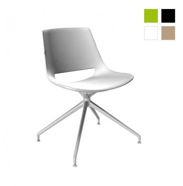 Arper Palm 1216 Schale weiß Gestell weiß