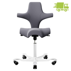 HAG CAPISCO 8106 Stoff Xtreme grau mit Sattelsitz - schnell geliefert HAG CAPISCO 8106 Stoff Xtreme grau mit Sattelsitz - schnell geliefert