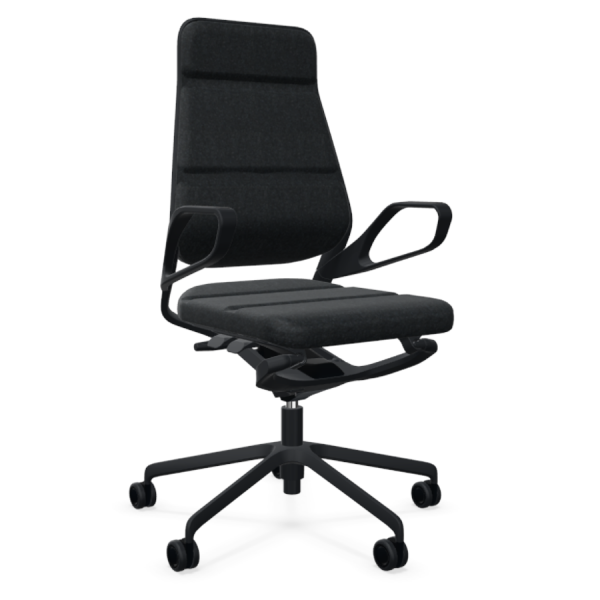 König+Neurath AURAY Konferenz low back komplett schwarz
