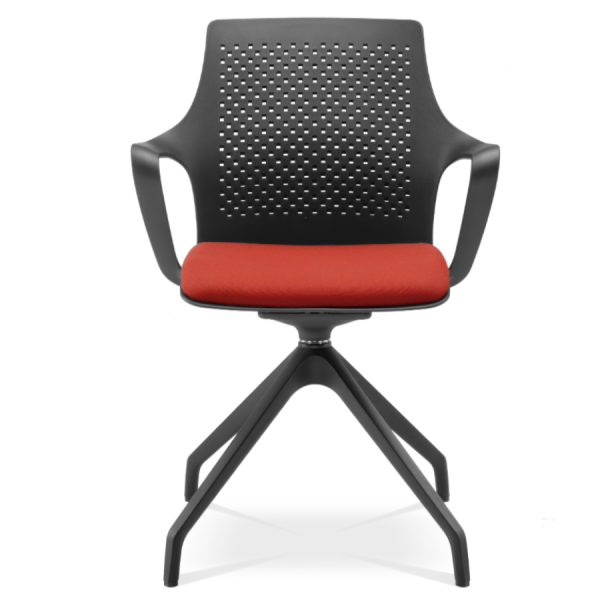 LD Seating Tara schwarz Frontansicht