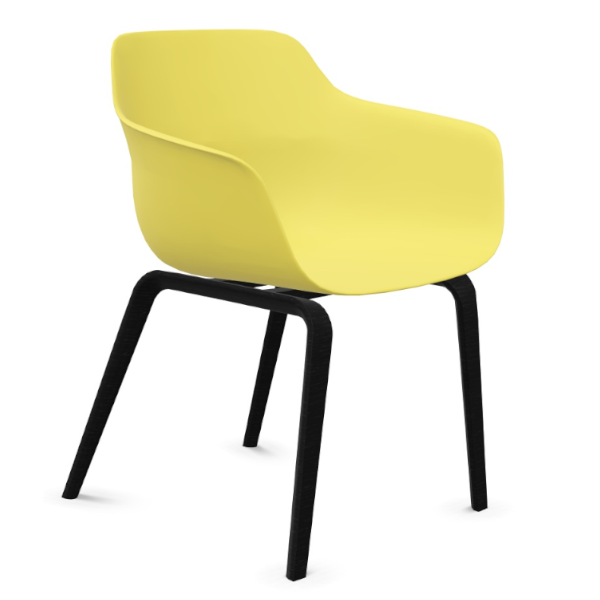 Brunner Crona light melon Eiche schwarz gebeizt