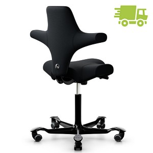 HAG Capisco 8106 Sattelstuhl Bürostuhl in Stoff Select schwarz - schnell geliefert HAG Capisco 8106 Sattelstuhl Bürostuhl in Stoff Select schwarz - schnell geliefert