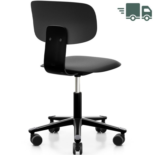 HAG Tion 2100 Bürostuhl schwarz - Sitz u. Rückenschale Kunststoff 