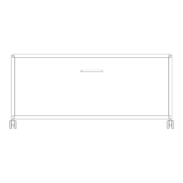 Bosse TV-Board 1 OH Breite 100 cm mit Klappe