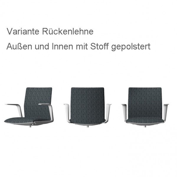 Arper KINESIT Bürostuhl niedrige Rückenlehne Sternfuß