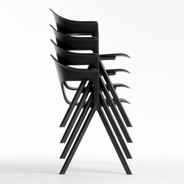 Allermuir Axyl Chair Stapelfähigkeit