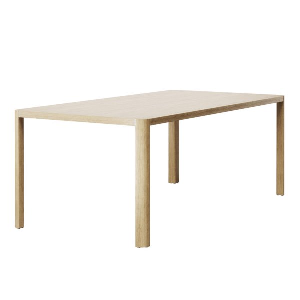 THONET S 1140 Allrounder-Tisch Esszimmer - Eiche klar lackiert - Ausführung 200x100 cm 