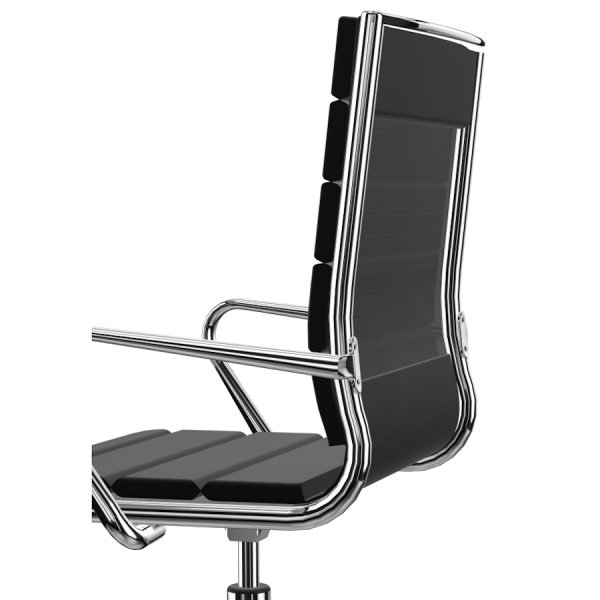 LD Seating Pluto Konferenzdreher mit Polster schwarz Detailansicht