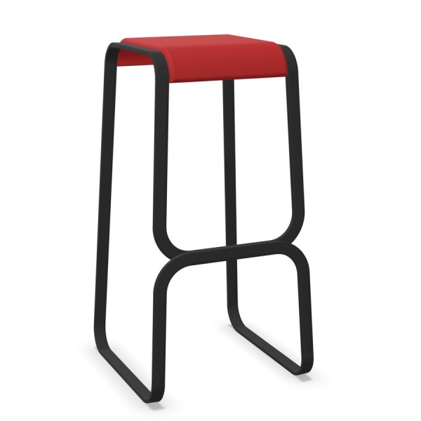 lapalma continuum schwarz mit Leder rot