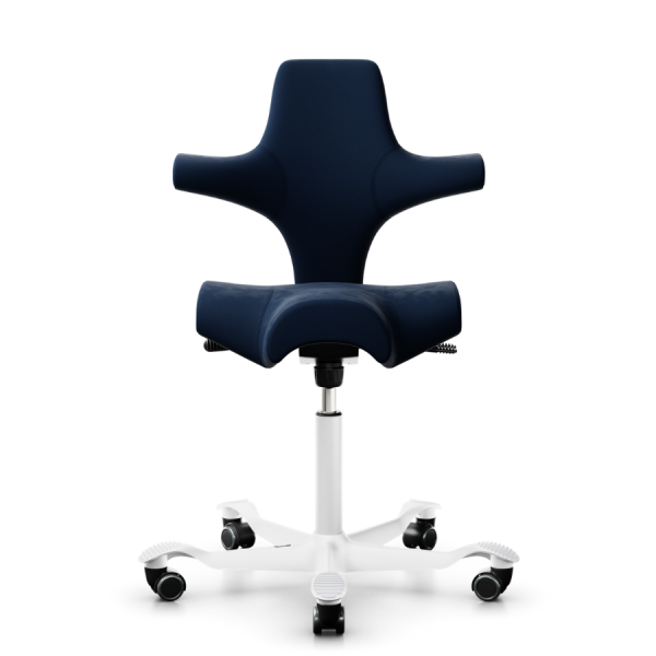 HAG CAPISCO 8106 Stoff Xtreme grau mit Sattelsitz - Frontansicht