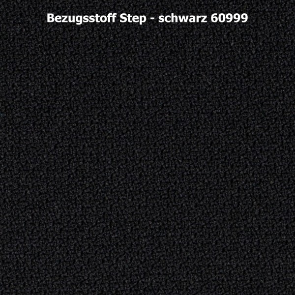 Bezugsstoff Step - schwarz 60999