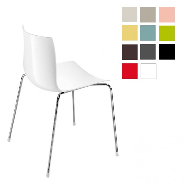 Arper Catifa 46 0251 vierfuss monocolor