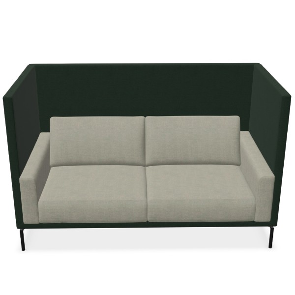 W. Schillig Impériale 2er Sofa groß - hoher Rücken- und Armteilkorpus - Ansicht von oben