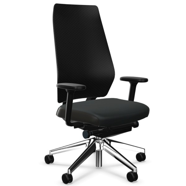 Interstuhl JOYCEis3 JC31C schwarz vorne seitlich