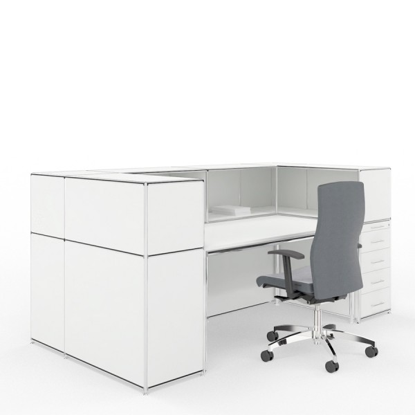 Bosse Modul Space Empfangstheke 2 weiß