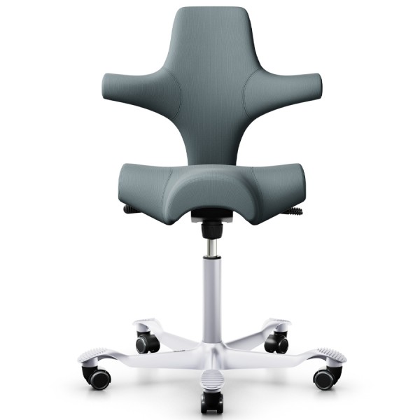 HAG CAPISCO 8106 - Stoff Patina 024 - Gestell silber - Frontansicht
