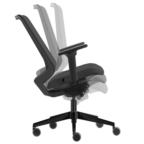 ATTACK Bürodrehstuhl - Seitenansicht