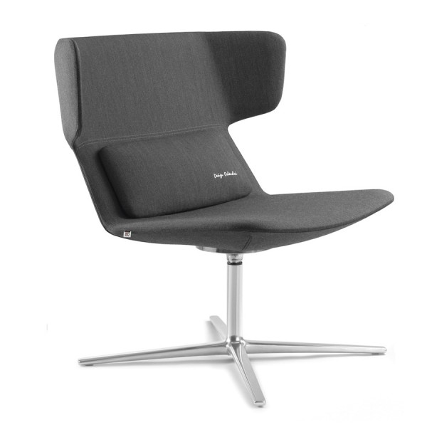 LD Seating Ohrendrehsessel FLEXI Gestell chrom