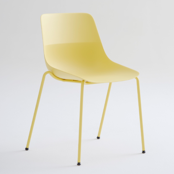 Brunner Crona light Stuhl 6314 melon Gestell melon